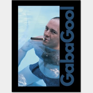 Gabagools Tony Sopranos It's What's For Dinner Look Meme Posters and Art